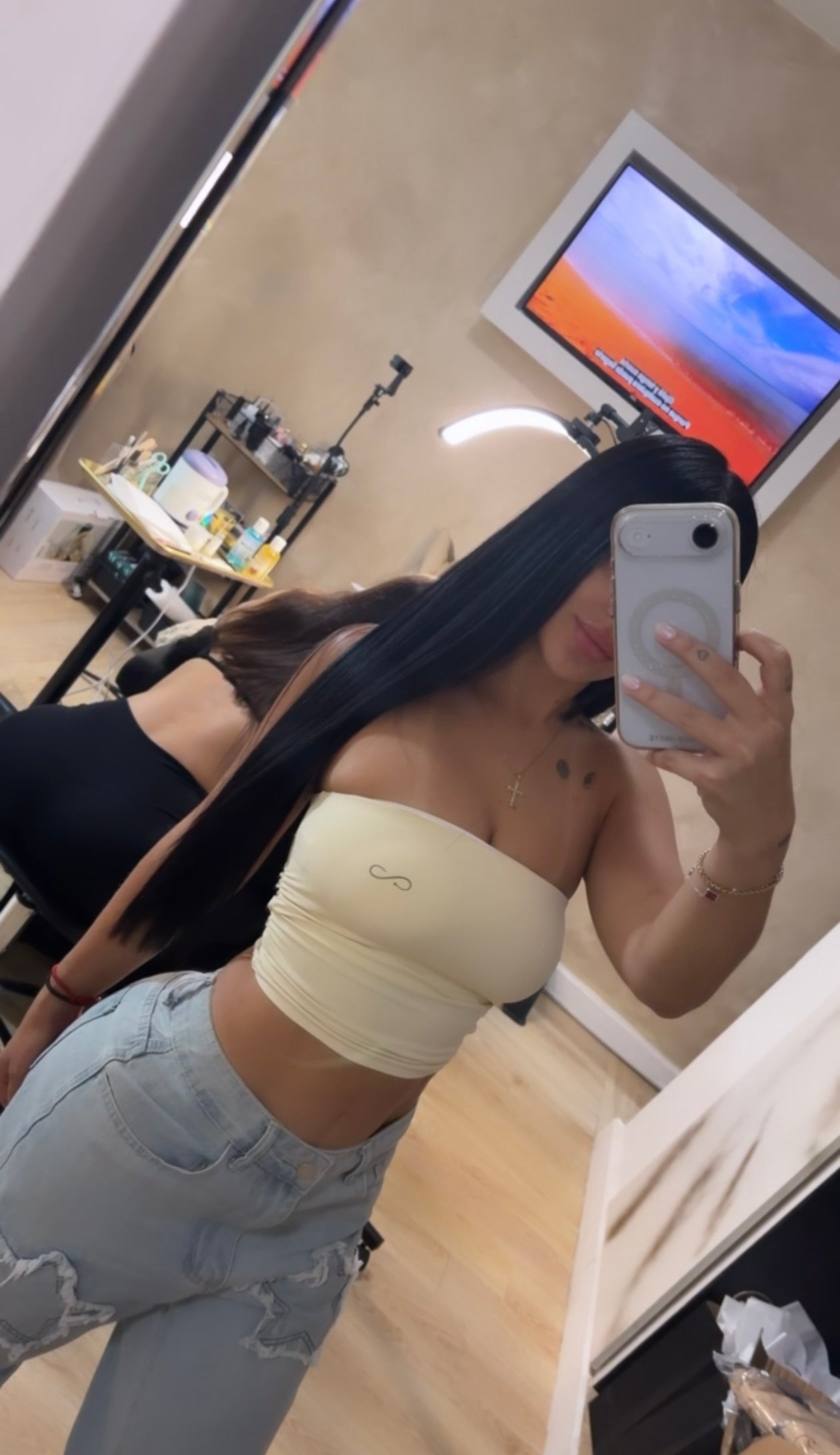 Creamy top